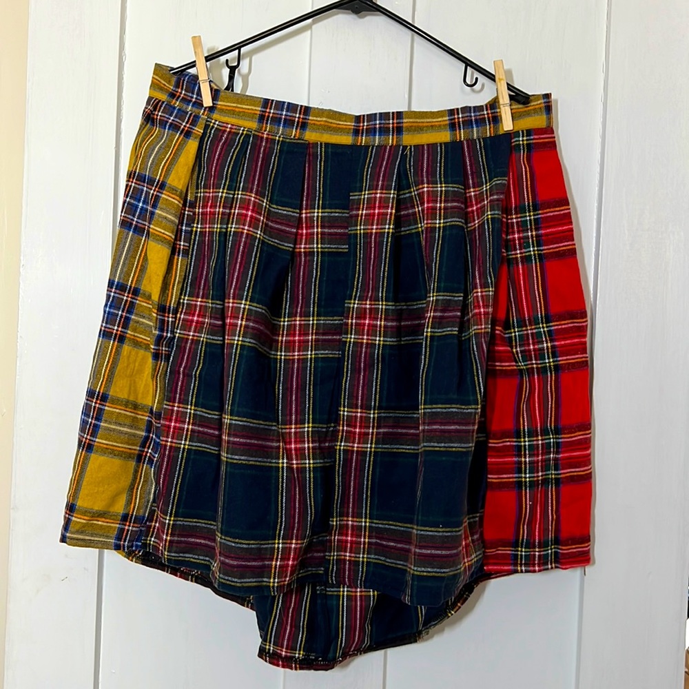 Plaid Skirt 2XL - FREE gift with purchase